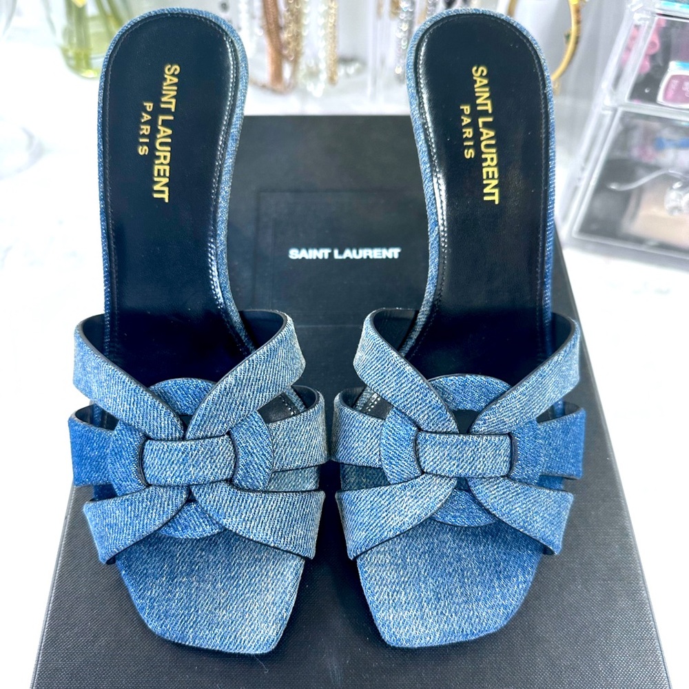 Tribute 85 Denim sandals!